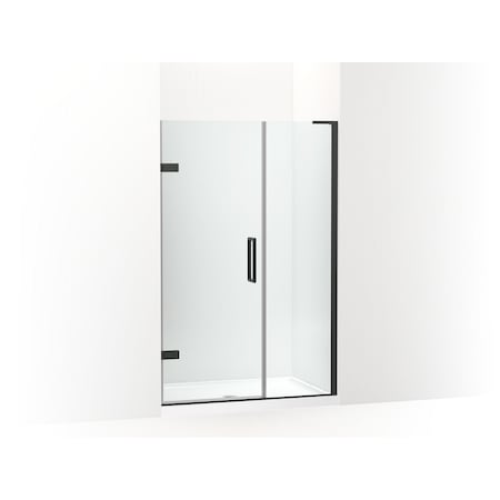 Kohler Composed 3/8 Pivot Door 71.5X46.75 27606-10L-BL
